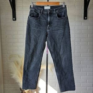 Everlane The Curvy Cheeky Cropped Jean size 28 Black
